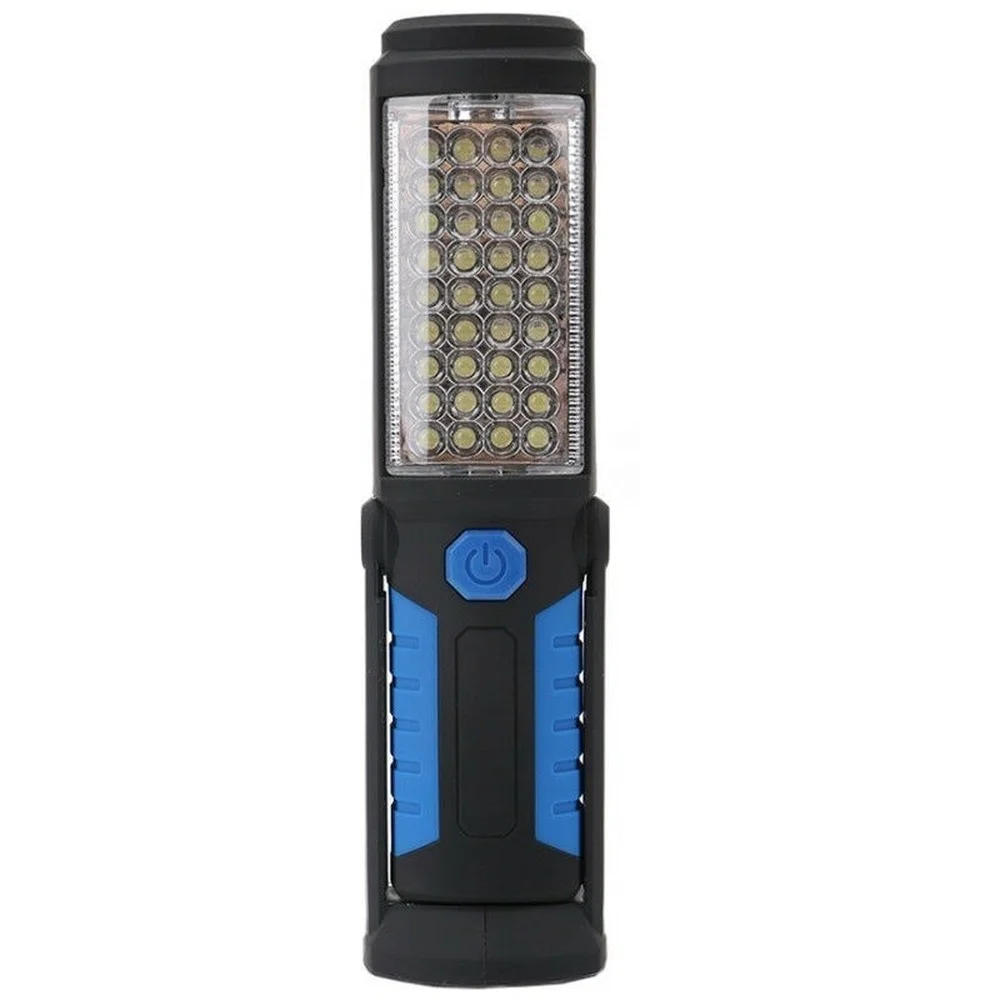 Description Picture 5 of itemUSB Rechargeable LED Flashlight Torch Work Light Stand 36+5LED Portable Lantern Flashlights for Outdoor With Magnet Hook