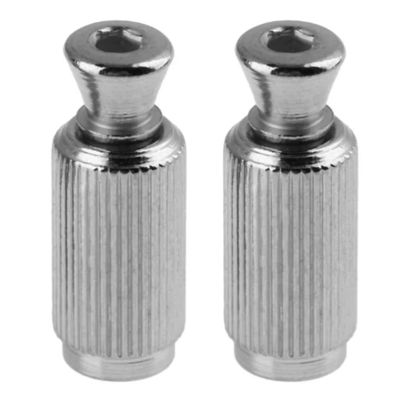 Description Picture 4 of item2pcs Electric Guitar Replacement Parts Tremolo System Bridge Pivot Stud Posts 10mm Double Rocker Bridge Tremolo Lifting Screw