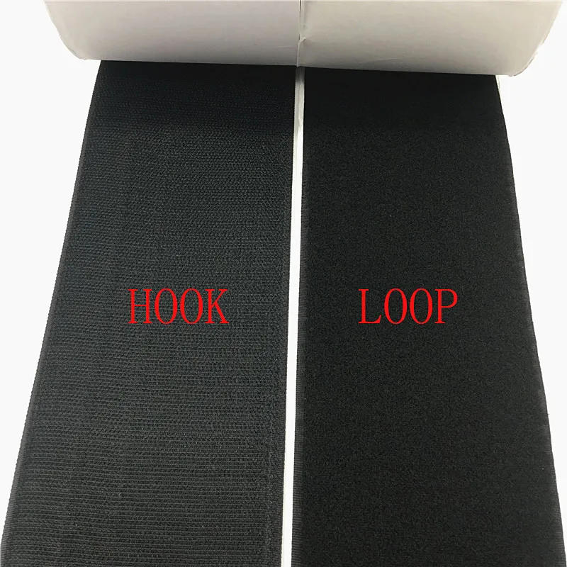 Description Picture 3 of item100mm Strong Self-adhesive Fastener Tape Hook Aand Loop Adhesive Tape Magic Gum Strap Sticker Tape with Glue for DIY Glue Tape