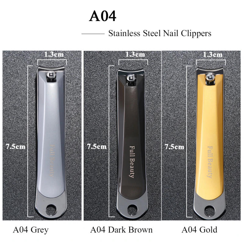 Description Picture 6 of itemProfessional Rose Gold Nail Clipper Trimmers Cutter for Thick Toenails Manicure Care Fingernail Nail Knife Clippers CH1557