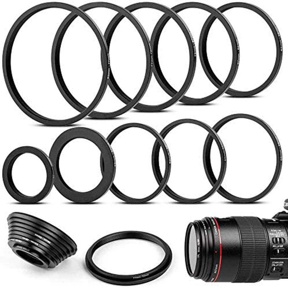 Description Picture 5 of item55mm-82mm 55-82 mm 55 to 82 Step Up Lens Filter Metal Ring Adapter Black