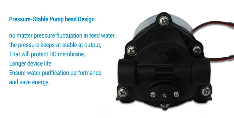 Description Picture 3 of itemCoronwater 100 Gpd Self Priming RO Water Booster Pump in Reverse Osmosis System for Well, Storage Tank SP2600