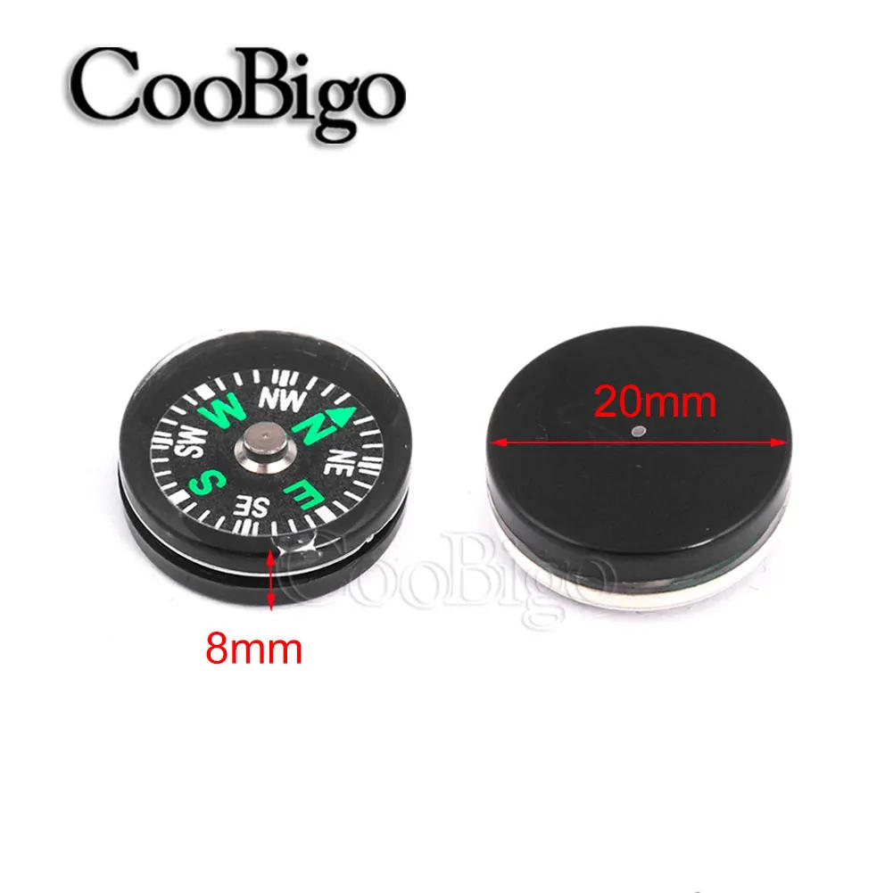 Description Picture 5 of item5pcs Mini Compass Portable Navigation Guide North Decor Backpack Paracord Bracelet Watch Accessories Survival Pocket Tools