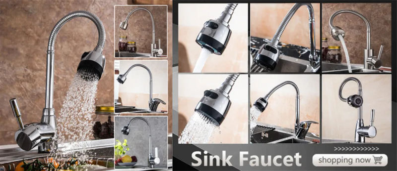 Description Picture 5 of itemDOODII 720°Rotatable Universal Splash Filter Faucet Sprayer Head Flexible Faucets Sprayer Bathroom Kitchen Tap Extender Adapter