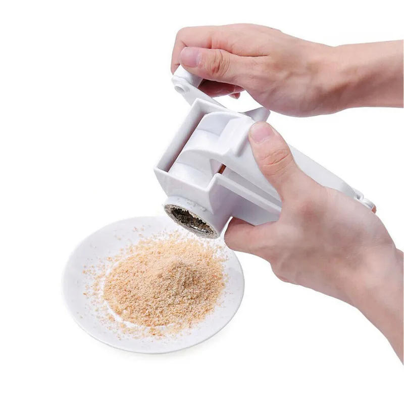 Description Picture 3 of item430 Stainless Steel+PP Cheese Grater Blade Kitchen Gadgets Chocolate Grater DIY Butter Food Mill Cheese Grater Slicer