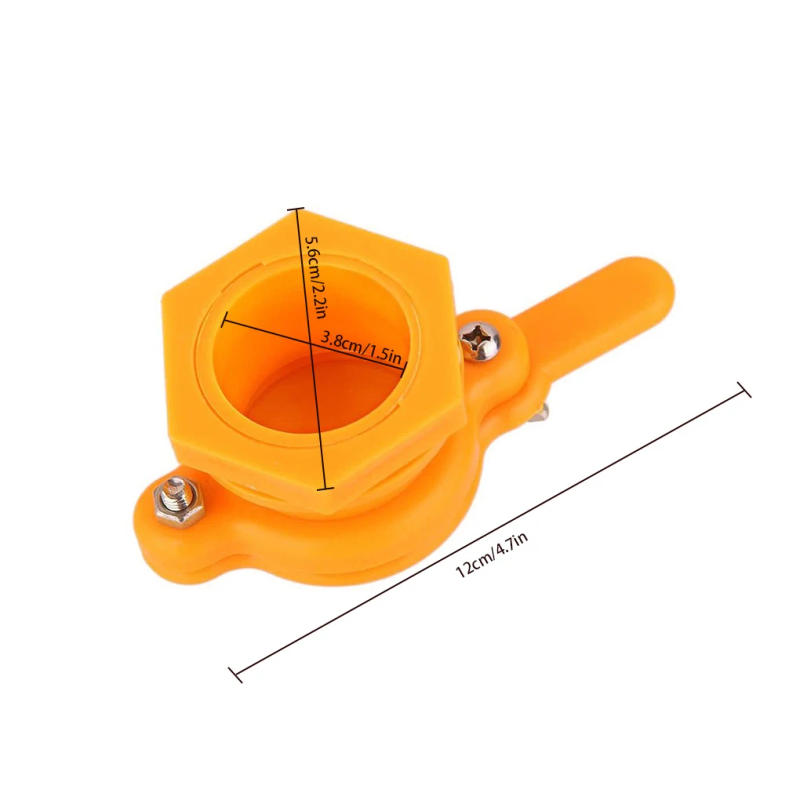 Description Picture 4 of itemHoney Gate Valve Beekeeping Bottling Tool Threaded Interface Plastic Tap for Honey Extractor Bucket