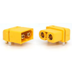 5pcs/10pcs Amass Connector XT60PW-F Horizontal Terminal Block Board to Board Male and Female Docking Drone Power Banana Plug