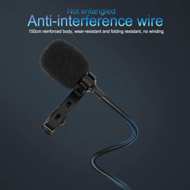 Description Picture 5 of item1.5M Mini Pro Audio Microphone Metal Video Mic USB C Type-C For Samsung Huawei Xiaomi Cell Phone Wired Microphones Cardioid Mic