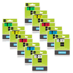 6/9/12mm Tape for DYMO D1 Tape 45013 40913 43613 45010 45016 45017 45018 45019 Label Tape for DYMO Printer LabelManager 160 280