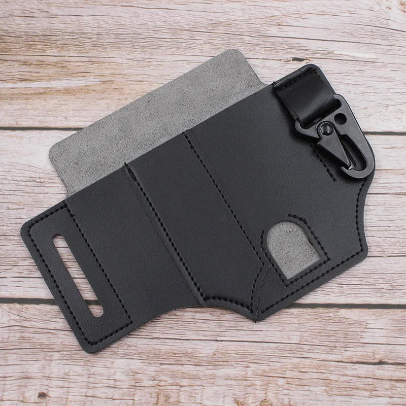 Description Picture 2 of itemLeather Sheath For Leatherman Multitool Sheath EDC Pocket Organizer Hunt Tactical Knife Pouch Flashlight Camping Outdoor Tool