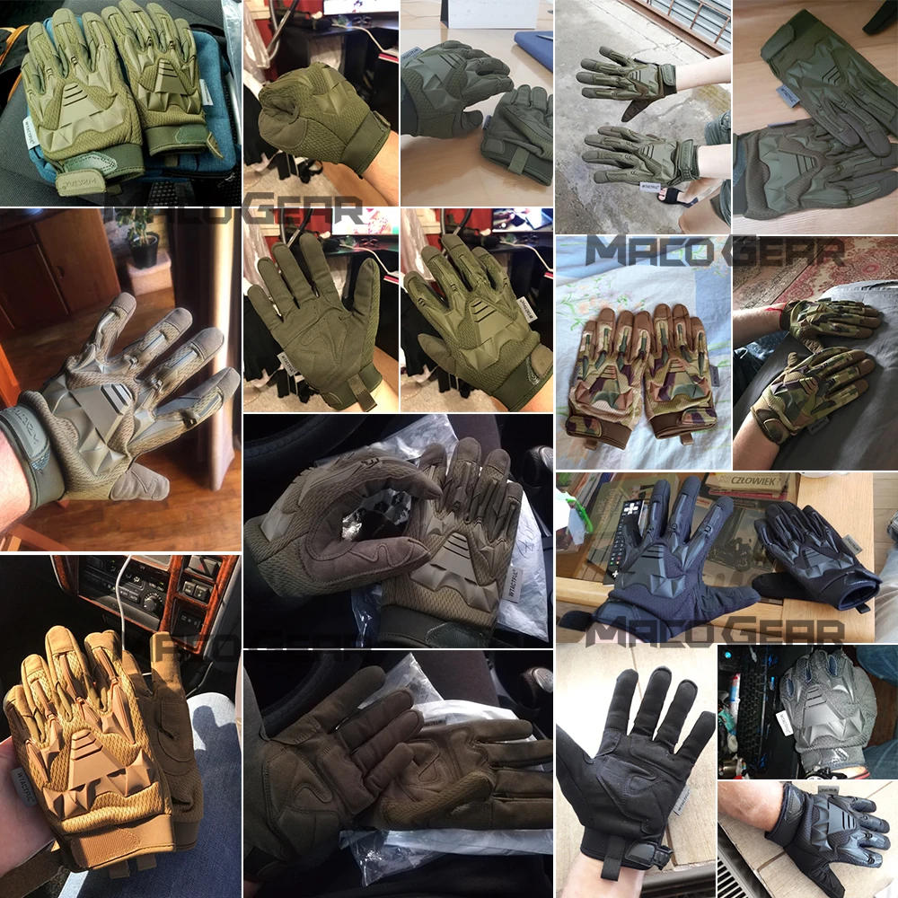 Description Picture 3 of itemTactical Gloves Camo Touch Screen Cycling Glove Sports Climbing Paintball Shooting Hunting Riding Ski Full Finger Mittens Men