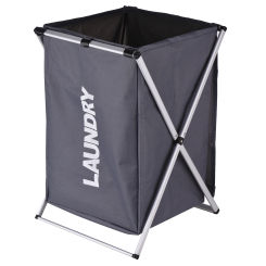 Dirty Clothes Basket Household Large Laundry Basket With Cover  Foldable Laundry Basket Durable Organizer Bag Clothes Hamper