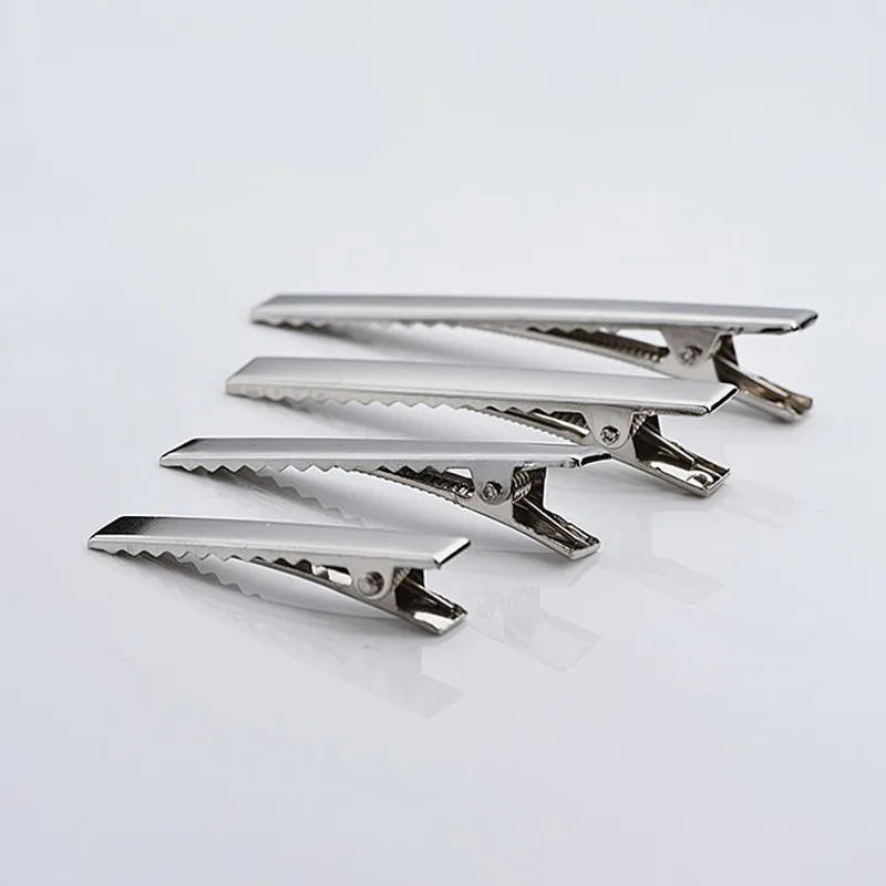 Description Picture 3 of item50pcs/lot Metal Crocodile Clips Cable Lead Testing Metal Alligator Clips Clamps Hair Clips Hairpins 35mm-75mm
