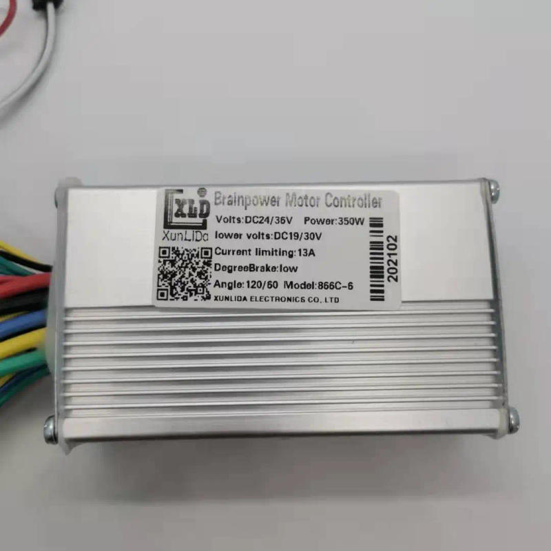 Description Picture 3 of item24V / 36V 13A 866C-6 Updated Parts XLD Electric Bicycle Accessories Brainpower Motor Controller(customized)