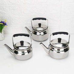 Outdoor Hiking Camping Picnic Water Kettle Teapot Coffee Pot Kitchen Cooking Gas Electric Stovetop Cookware Lightweight Portable
