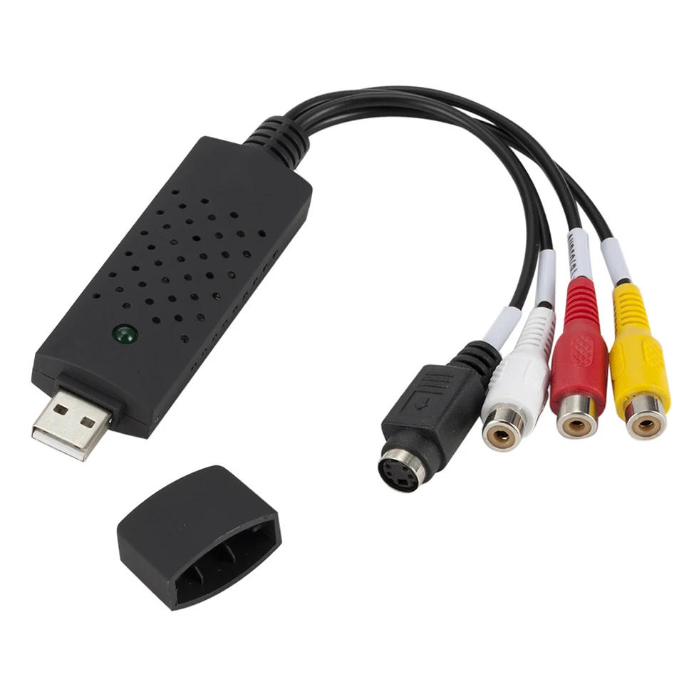 Description Picture 4 of itemPortable USB2.0 Audio Video Capture Card Adapter Easy To Cap Easycap VHS To DVD Video Capture Converter For Win7/8/XP/Vista