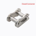 1Pcs 08B-1 Roller Chain Pitch 12.7mm Stainless Steel Industrial Transmission Chain/Chain Connector