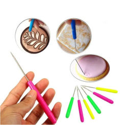 1pc Durable Biscuit Needle Cake Tester Baking Tools Stainless Steel Biscuit Icing Sugar Needle Baking & Pastry Tools Dropship