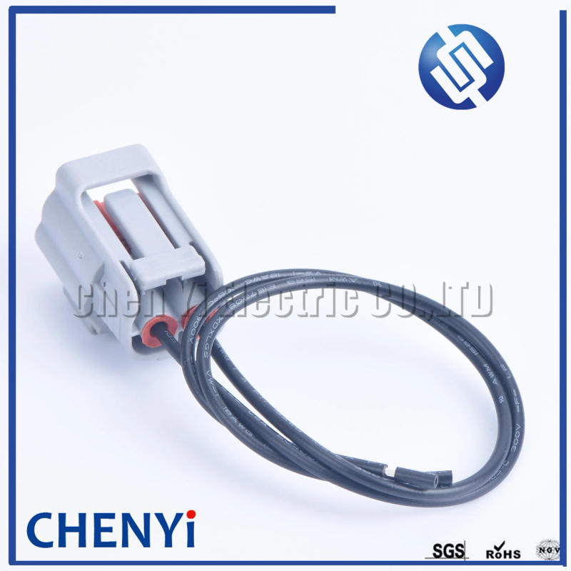 Description Picture 3 of item2 Pin Fog Light Plug Auto Waterproof Mazda RX7 FD Series CAS Sensor Connector 6195-0006 6195-0003 with 15cm 18AWG