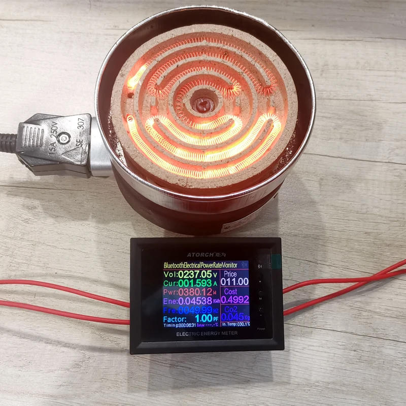 Description Picture 6 of itemAT24 AC50-300V/30A 2.4" Digital Voltmeter Meters indicator Power Energy Ammeter current Amps Volt watt meter tester detector