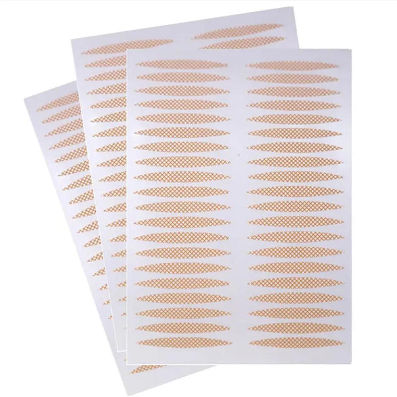 Description Picture 5 of item240pcs/Pack Gauze Mesh-Lace Invisible Double-fold Eyelid Sticker Transparent Invisible Self-adhesive Eyelid Tape Sticker