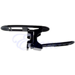 360 Degree Cycling Bike Mount Holder Black for LED Flashlight Torch Clip