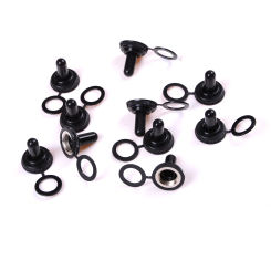 10PCS/LOT 12MM Toggle Switch Waterproof Rubber Resistance Cover Dust Cap Boot Black Tarpaulin