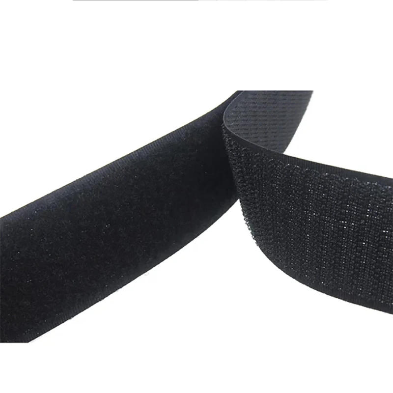 Description Picture 6 of item25Meter Non-Adhesive Fastener Tape Sewing Hook and Loop Black White No Glue Magic Tape Sticker Accessory 16/20/30/50/100mm