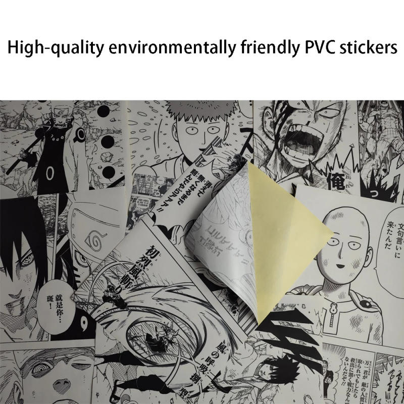 Description Picture 2 of itemPopular anime 21x30cm 20/30/40pcs manga wall stickers anime wallpaper poster anime stickers Teen room decoration