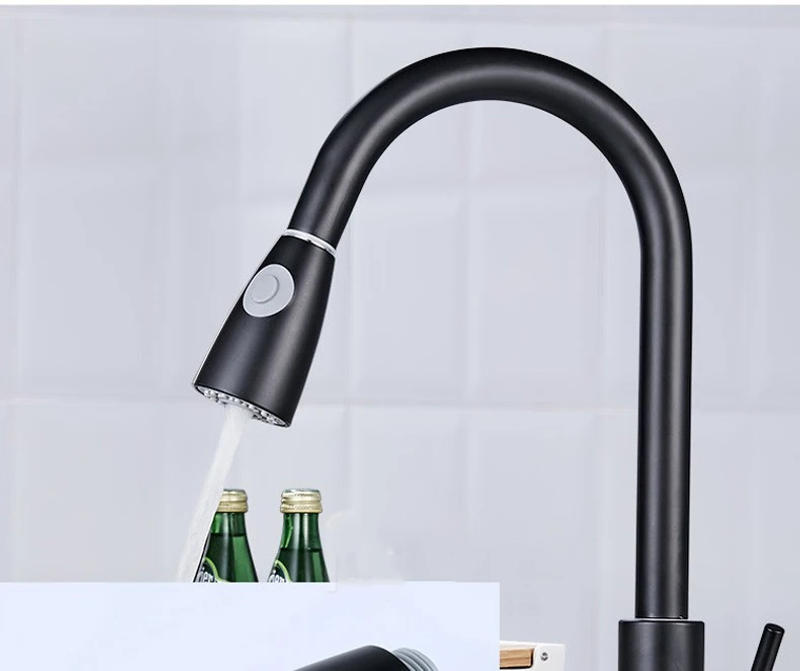 Description Picture 6 of itemKitchen faucet spout black shower head for kitchen tap bathroom faucet spout accessory shower for kitchen mixer plastic shower
