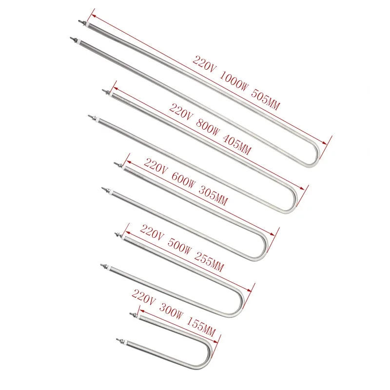 Description Picture 2 of itemU Shape Electric Tubular Heater 220v Heating Element 500w for Oven Repair
