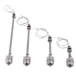 1PC Stainless Steel Float Switch Tank Liquid Water Level Sensor Double Ball Float Switch Tank Pool Flow Sensors