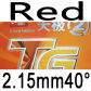 red 2.15mm H40