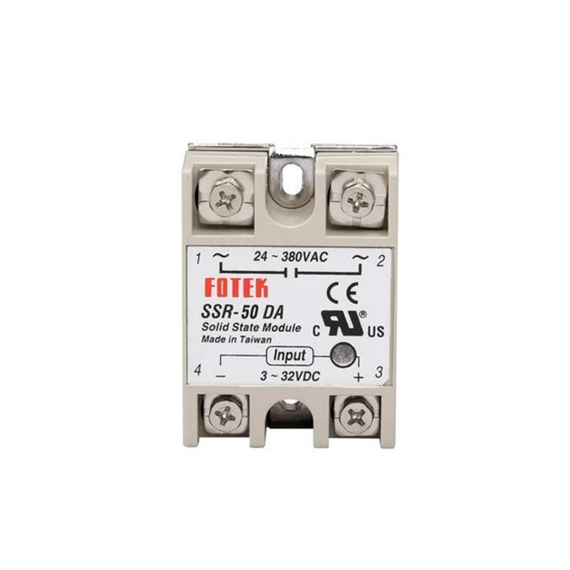 Description Picture 5 of itemSSR-10DA SSR-25DA SSR-40DA ssr 10A 25A 40A 75A 80A Solid State Relay Module 3-32V DC Input 24-380V AC Output Load Single Phase