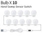 Hand Sweep 10Bulbs