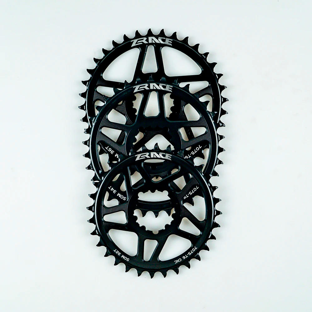 Description Picture 2 of itemZRACE 10s 11s 12s Chainrings, Eagle tooth 7075AL CNC, offset 3mm, MTB , for 3 screws Direct Mount Crank, compatible Eagle