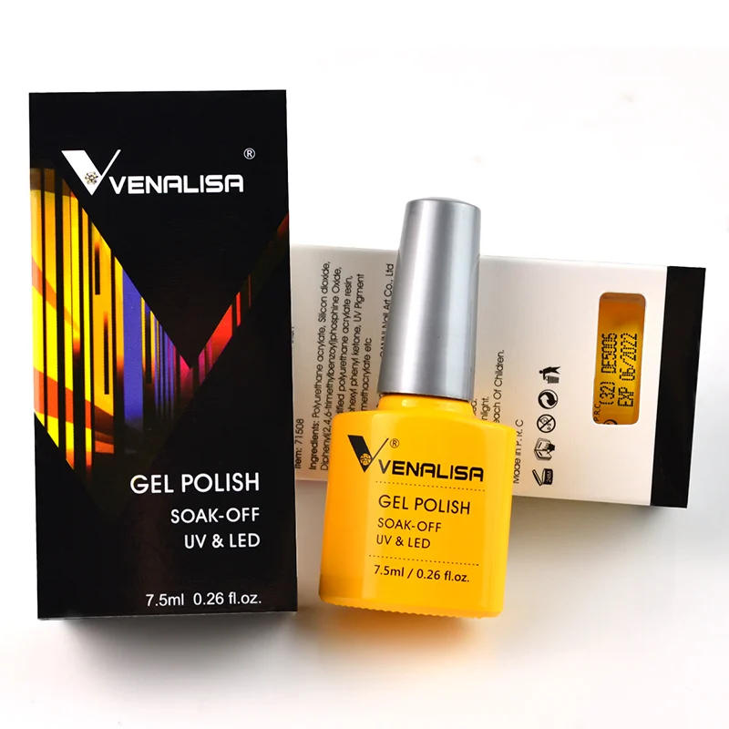 Description Picture 5 of itemLuxury Color Nail Gel Venalisa Gel Nail Polish Lacquer Soak Off UV LED Long Lasting Nail Gel Varnish Good Price Super Gel Polish