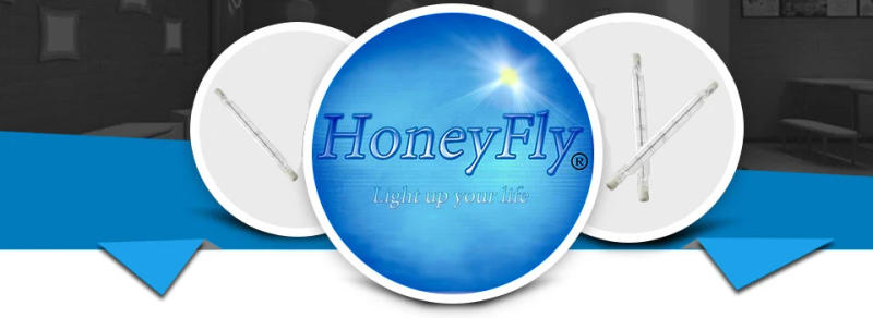 Description Picture 2 of itemHoneyFly 50pcs 118mm Halogen Lamp  J118 220V/110V 150W200W 250W 300W 500W R7S Double Ended Filament Flood Lights Quartz Tube