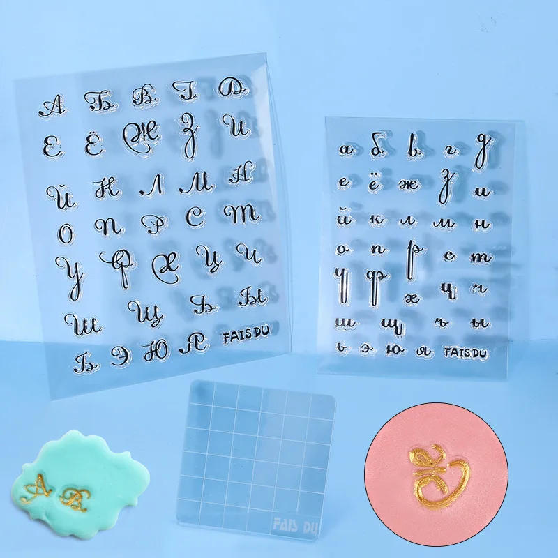 Description Picture 5 of itemStamps for Cookies Letters Cake Sweet Letters Stamp Fondant Embossing DIY Alphabet Cutter Pastry Accessories Decorating Tools