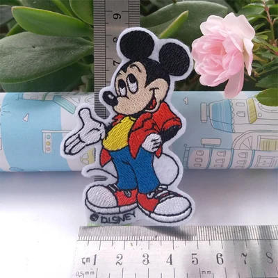 Description Picture 6 of itemIconic Brand Cartoon Mickey Mouse Patches Pooh Patches for Clothing Donald Duck Minnie Mouse Simba Goofy Iron on Patches Diy Patch