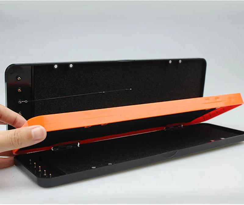 Description Picture 3 of item32/37/45CM Carp Fishing Tackle Box Zig Chod Stiff Hair Rig Storage Box Case for Herabuna Fishing Line Hook Accessory A303