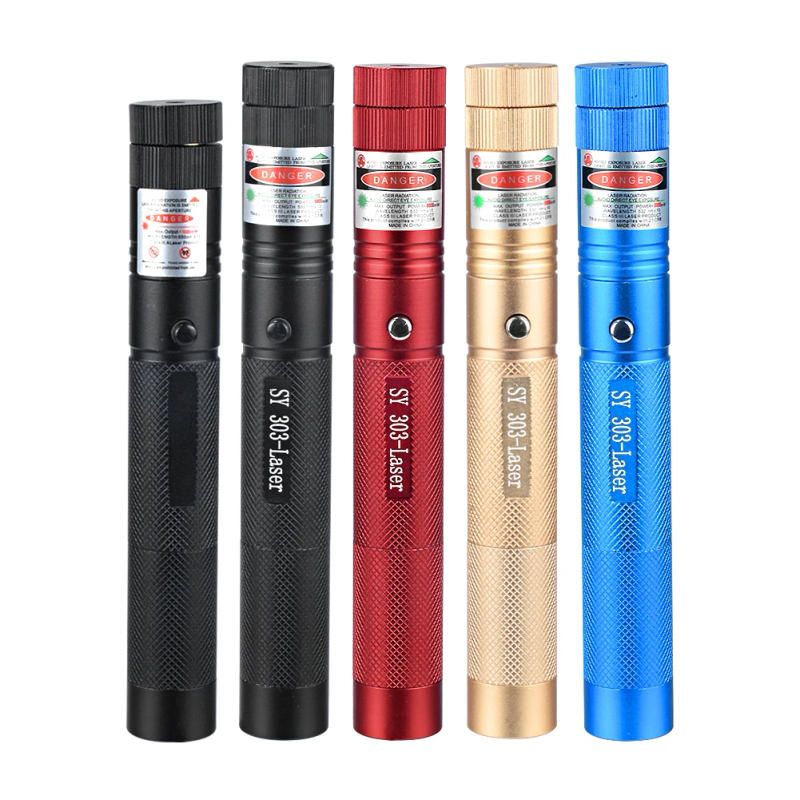 Description Picture 5 of itemPowerful Red Green Laser Pointer 10000m 4mW Laser 303 Sight Focus Adjustable Burning Lazer Torch Pen Sight Outdoor Hiking