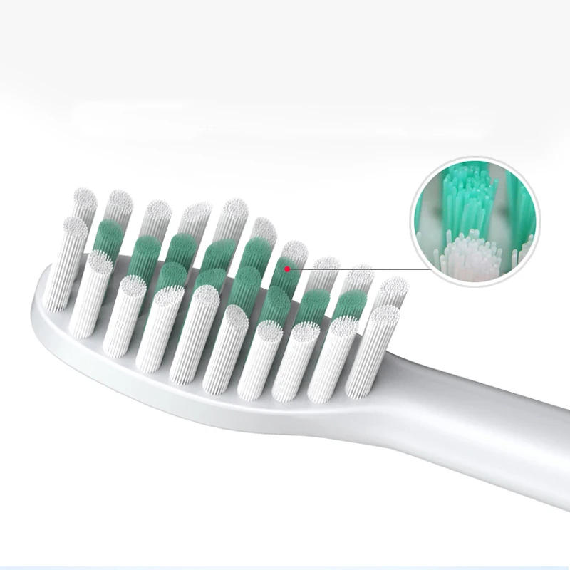 Description Picture 3 of item10Pcs Replacement for BAIR X1S/G1/G20 Smart Electric ToothBrush Black/Pink Replace Clean Whitening DuPont Heads Dental Brush