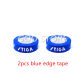 2pcs blue tape