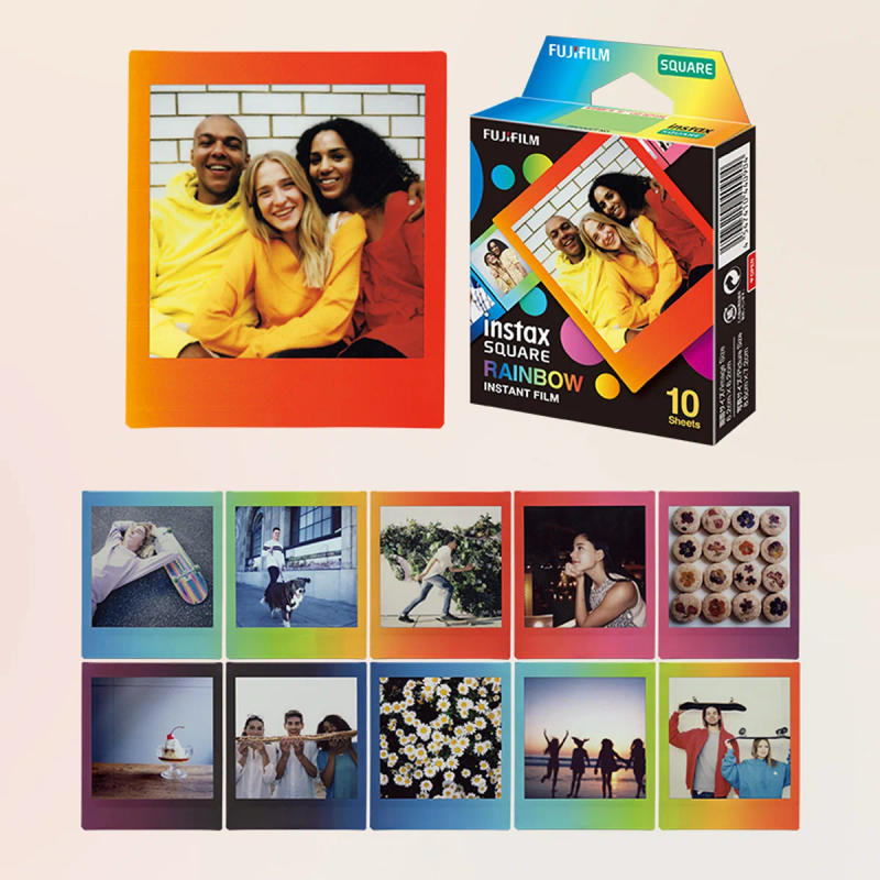 Description Picture 5 of itemOriginal Fujifilm Instax Square Instant white edge Film color film for Fuji SQ10 SQ6 SQ1 SQ20 SQ40 SP3 Hybrid format Cameras