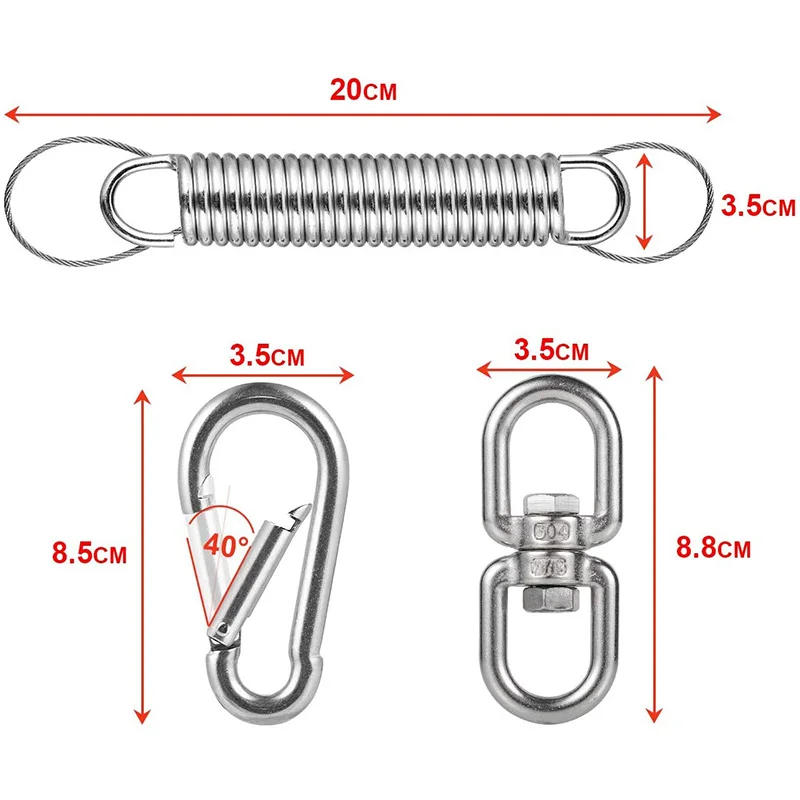 Description Picture 3 of itemStainless Steel Suspension Bracket Hammock Mount Ceiling Hook Anchor Hanger For Gym Training Aerial Yoga Sex Swing Hanging Kit