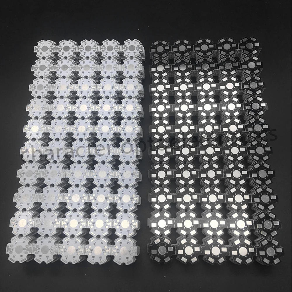 Description Picture 3 of item50pcs 1000PCS /lot LED PCB heat sink 20mm LED aluminium base plate high power LED beads radiator Use for 1/3/5W lamp LED chip