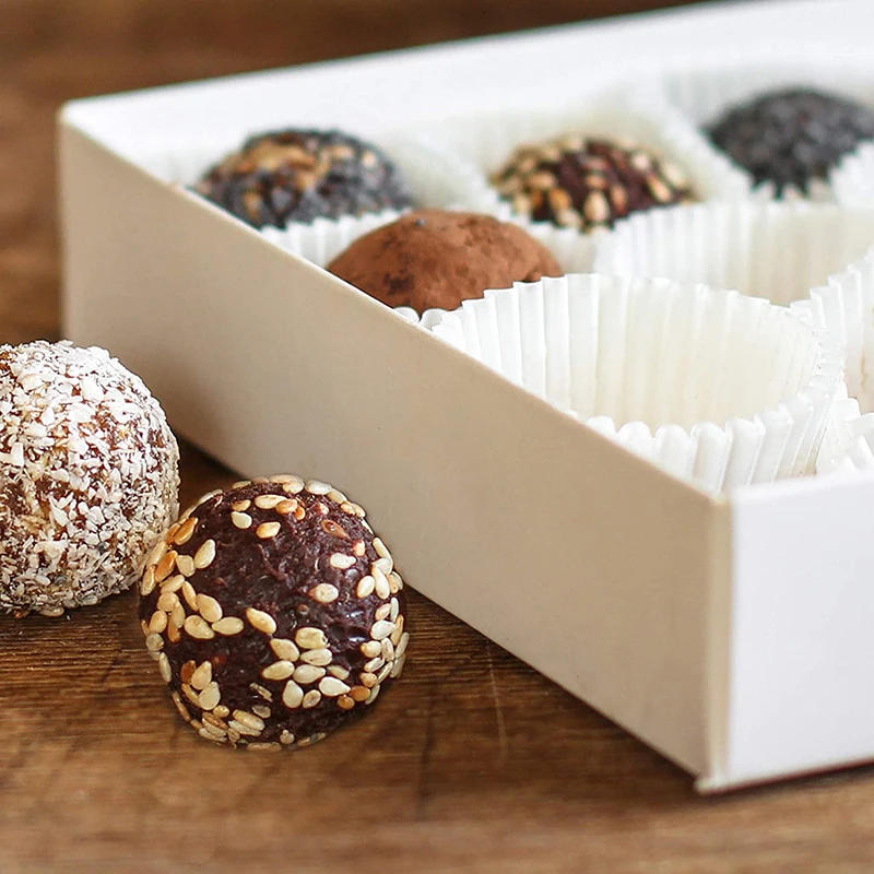 Description Picture 6 of item100Pcs Pure White Cupcake Liners Food Grade Paper Cup Muffin Cases Cake Baking Egg Tarts Tray Cake Mold Pastry Decorating Tools