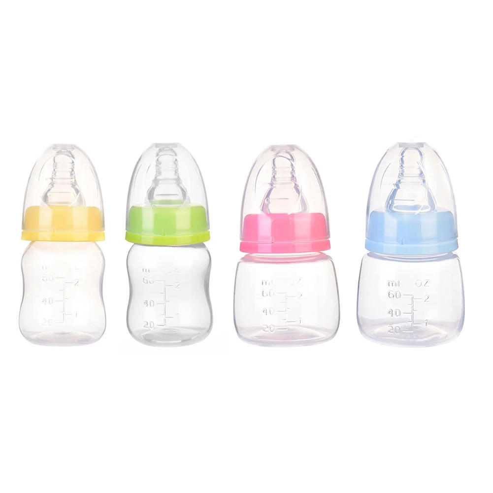 Description Picture 2 of itemInfant Baby Mini Portable Feeding Nursing Bottle BPA Free Safe Newborn Kids Nursing Care Feeder Fruit Juice Milk Bottles 60ML