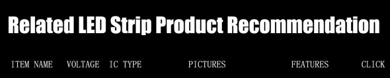 Description Picture 2 of itemDC12V WS2815(WS2812B WS2813 Update) RGB Led Pixel Strip,Individually Addressable White/Black PCB Dual-Signal Led Flexible Light